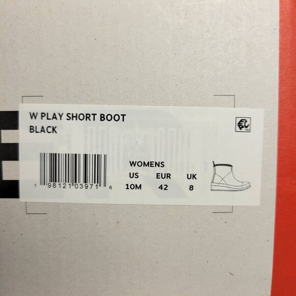 Hunter Women's PLAY™ Starcloud Glitter Short Rain Boots in Black - Picture 3 of 9